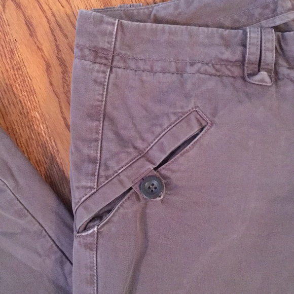 Benetton 100% cotton brown pants - Picture 2 of 5